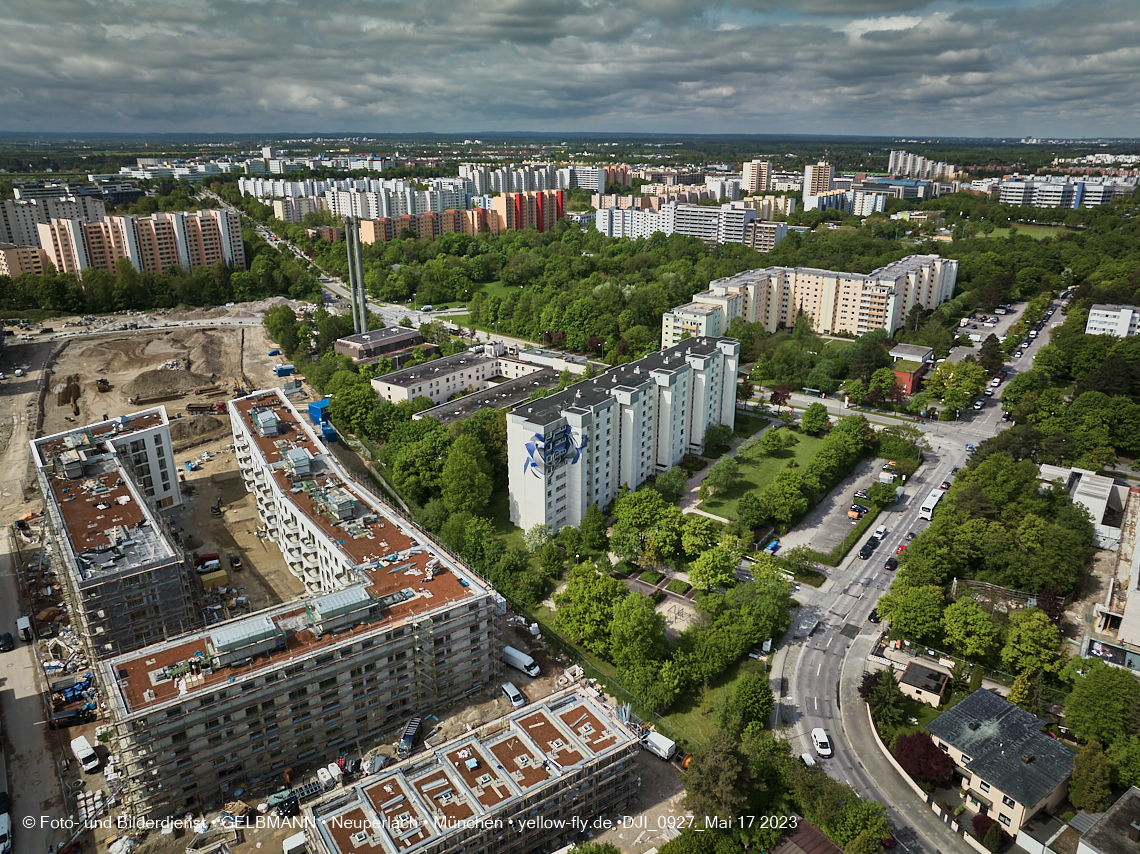 17.05.2023 - Graffitis vom italienischen Künstler Peeta in Neuperlach